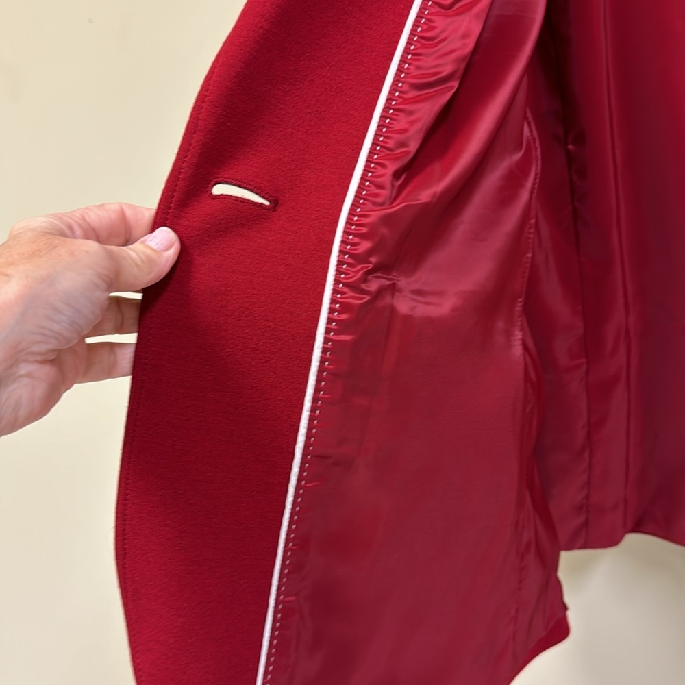 Plus size Talbots red blazer - Picture 8 of 10